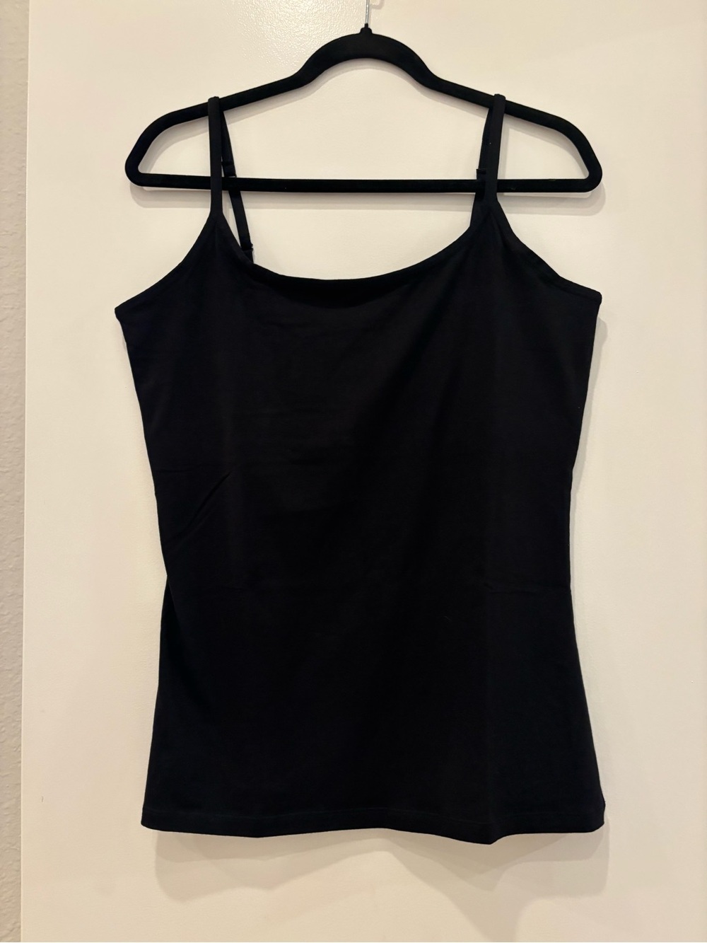 NWOT Pact sustainable organic cotton adjustable strap tank camisole shelf bra